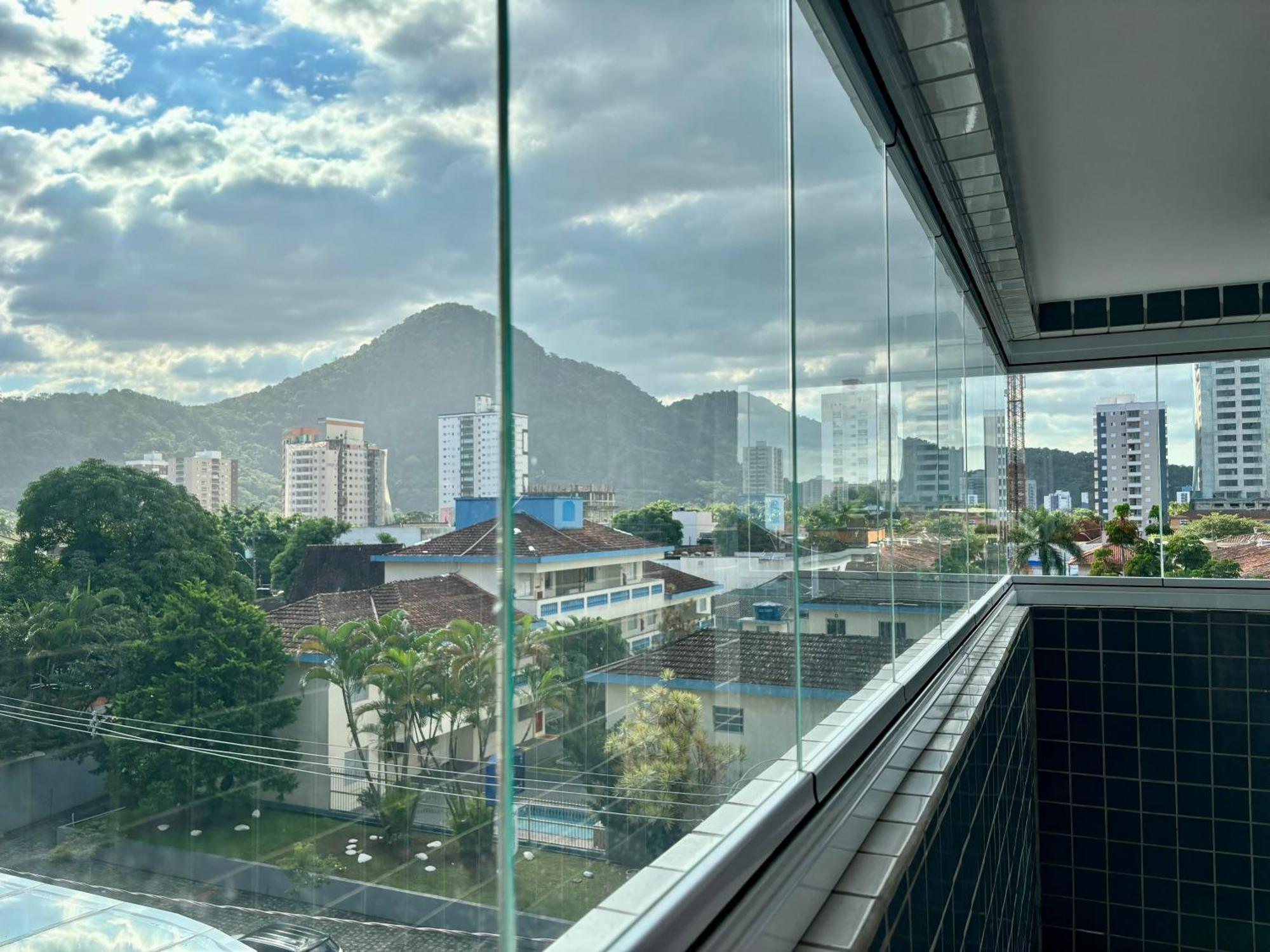 Novo Apto Canto Do Forte, Rua Praia Vista Montanha, Com Wi Fi, Homebeach10, 01 Vaga De Garagem, Melhores Restaurantes Ao Lado Praia Grande  Kültér fotó