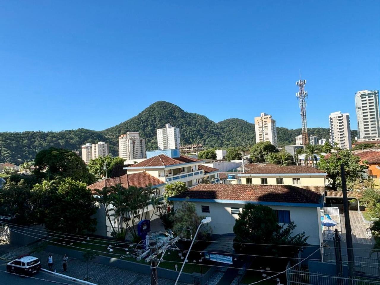 Novo Apto Canto Do Forte, Rua Praia Vista Montanha, Com Wi Fi, Homebeach10, 01 Vaga De Garagem, Melhores Restaurantes Ao Lado Praia Grande  Szoba fotó