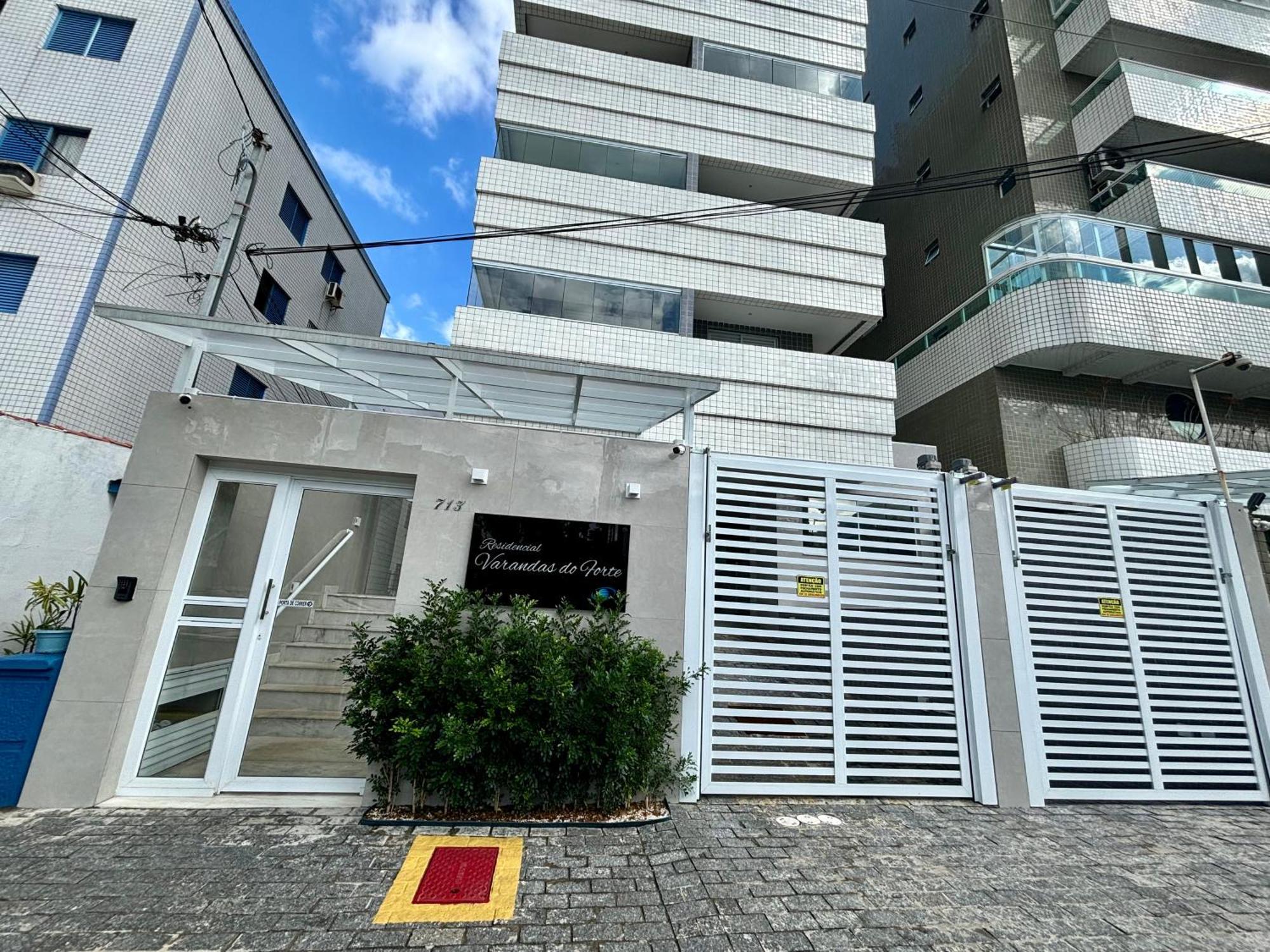 Novo Apto Canto Do Forte, Rua Praia Vista Montanha, Com Wi Fi, Homebeach10, 01 Vaga De Garagem, Melhores Restaurantes Ao Lado Praia Grande  Kültér fotó